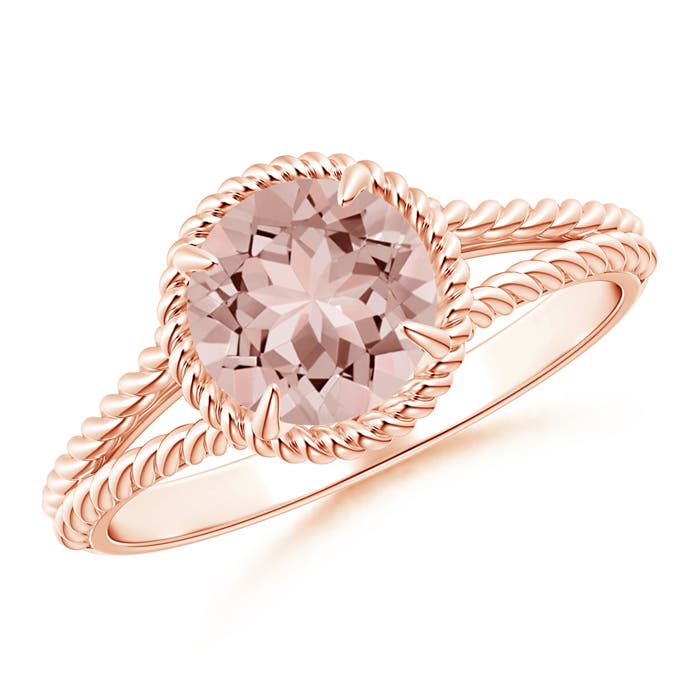 AAAA - Morganite / 1.1 CT / 14 KT Rose Gold