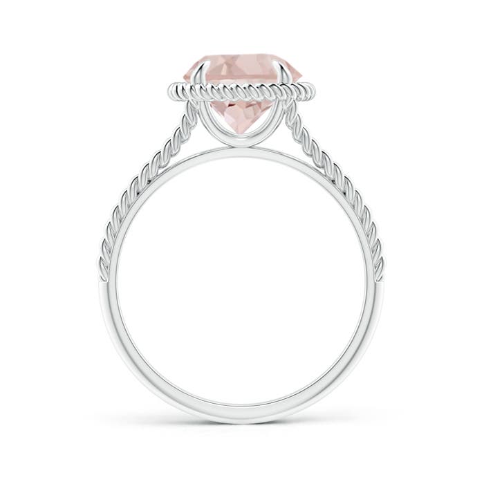 A - Morganite / 1.65 CT / 14 KT White Gold