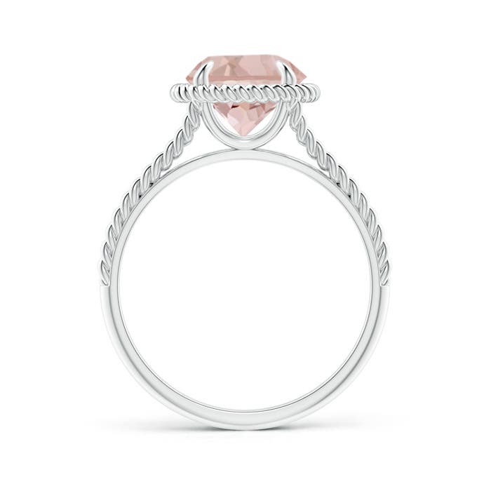 AA - Morganite / 1.65 CT / 14 KT White Gold