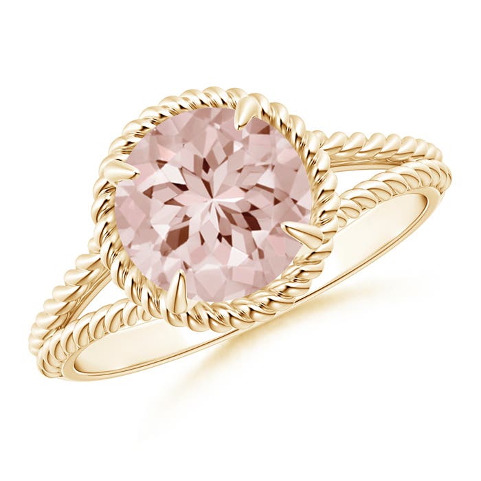 AA - Morganite / 1.65 CT / 14 KT Yellow Gold