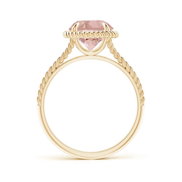 AAA - Morganite / 1.65 CT / 14 KT Yellow Gold