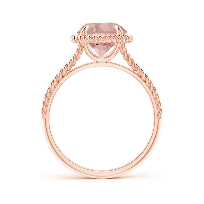 AAAA - Morganite / 1.65 CT / 14 KT Rose Gold