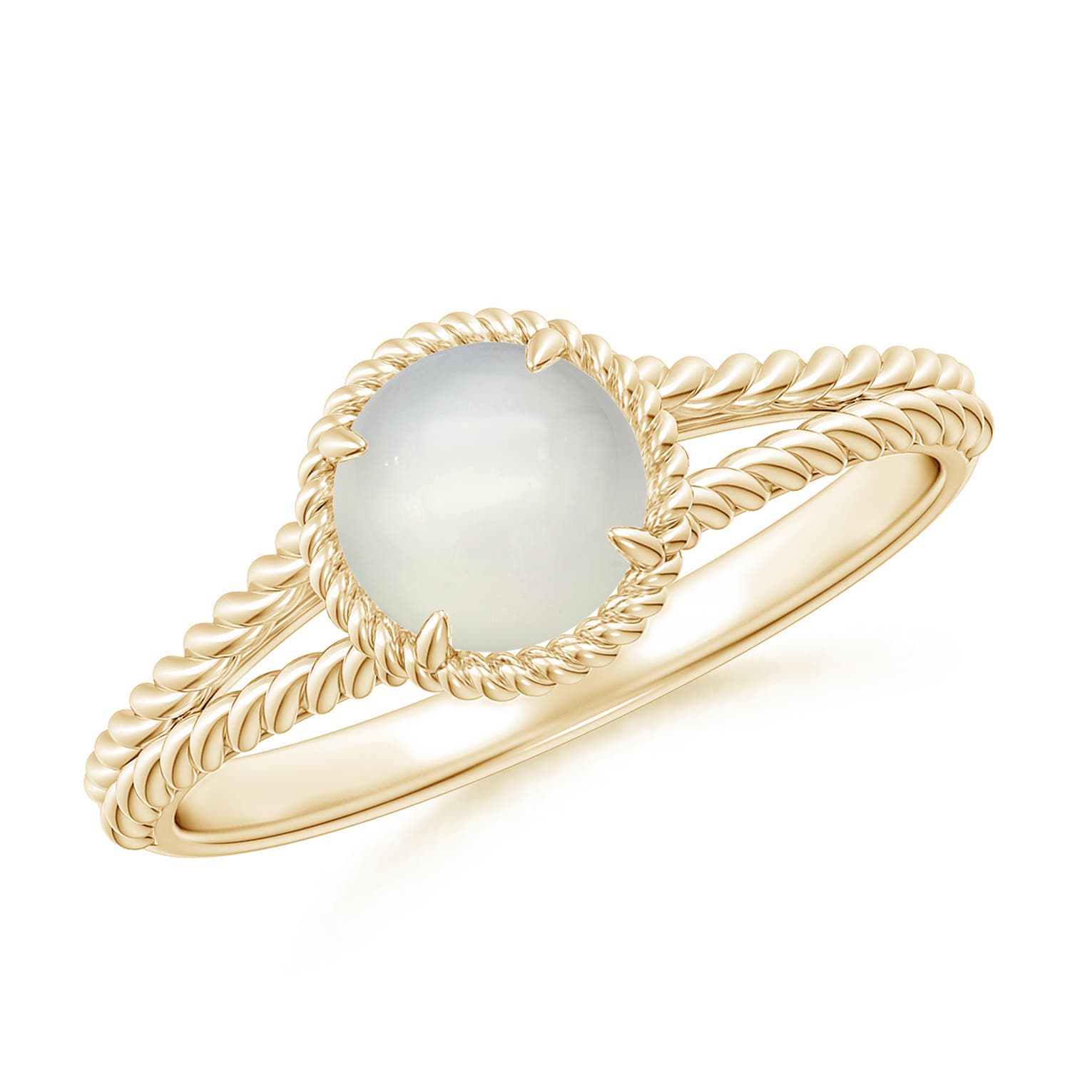 AAA - Moonstone / 0.8 CT / 14 KT Yellow Gold