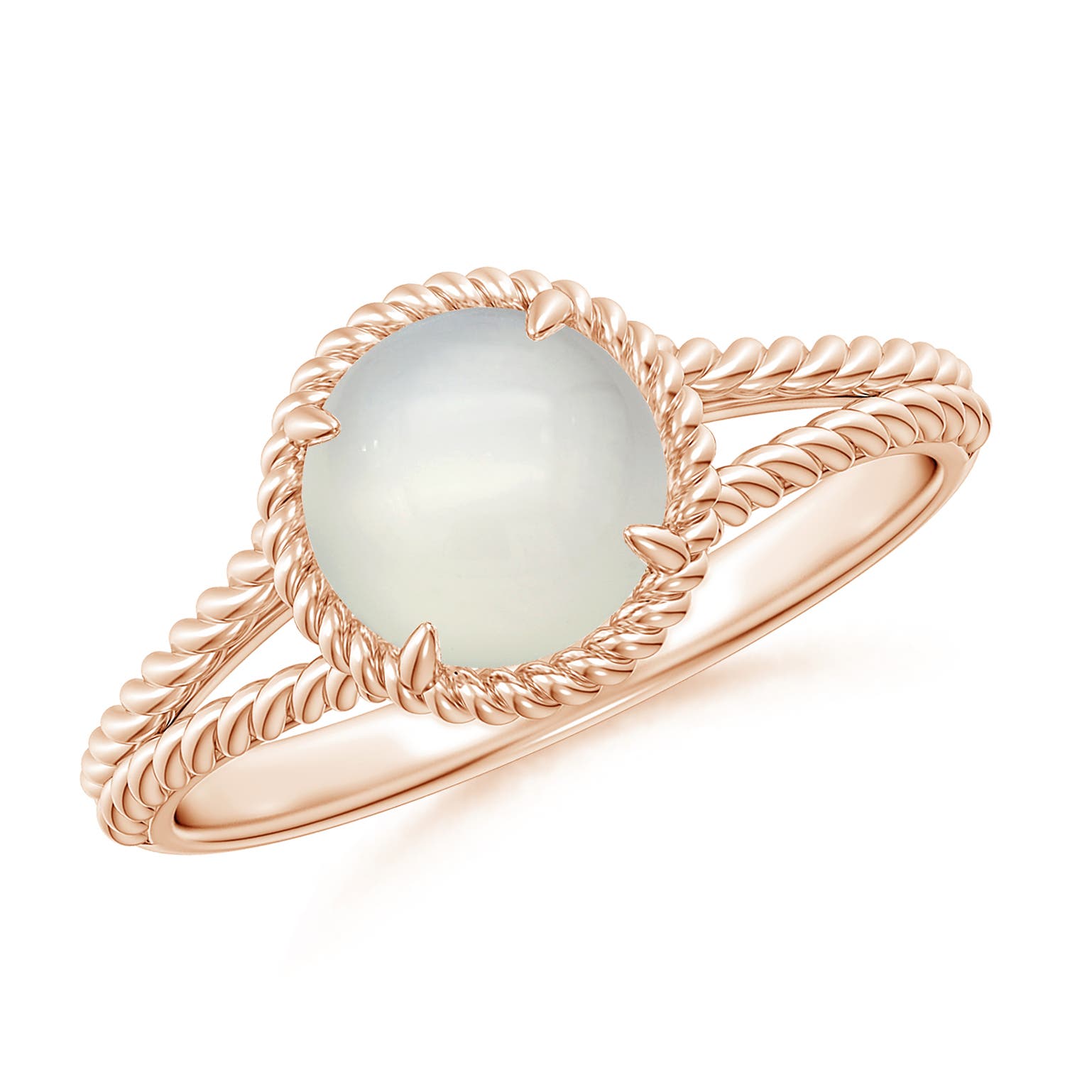 AAA - Moonstone / 1.25 CT / 14 KT Rose Gold