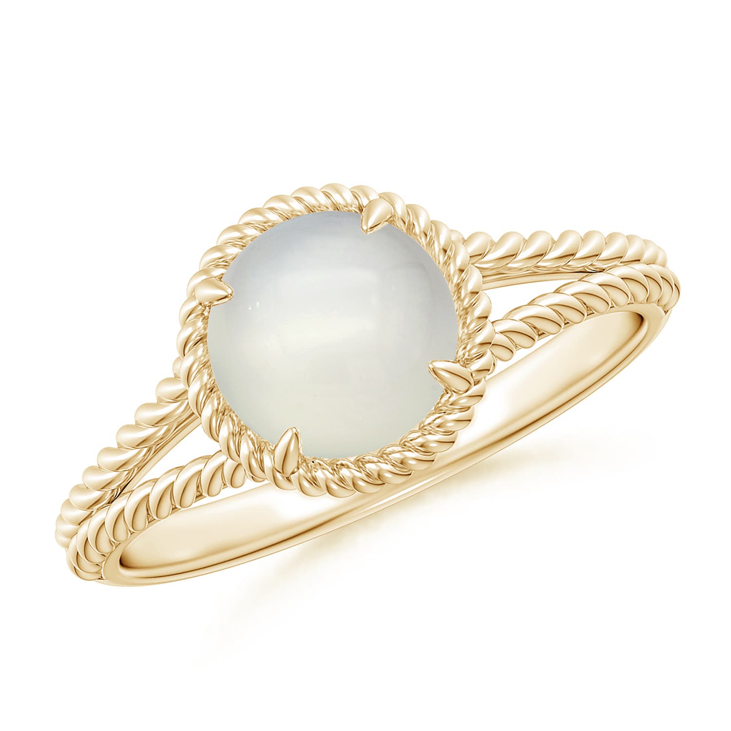 AAA - Moonstone / 1.25 CT / 14 KT Yellow Gold