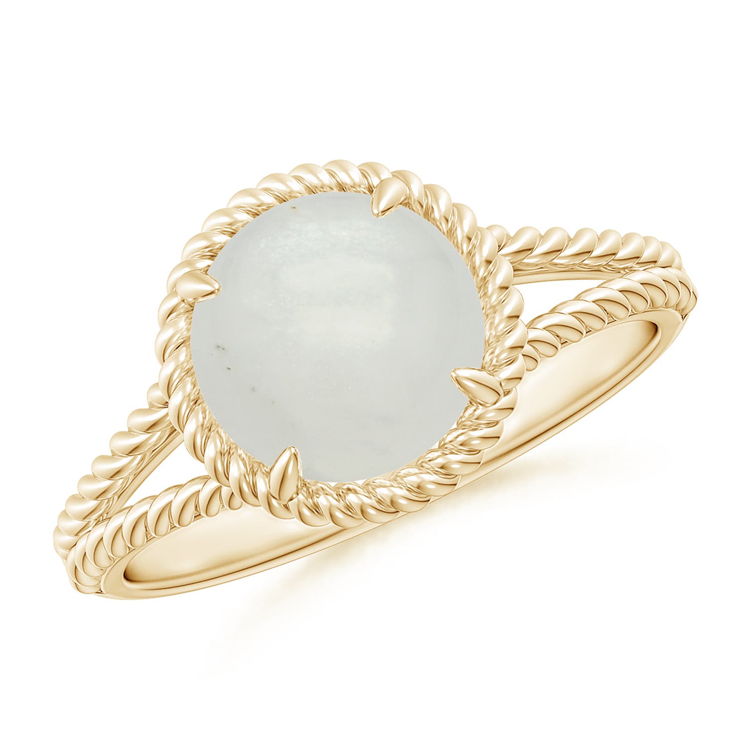 A - Moonstone / 1.9 CT / 14 KT Yellow Gold