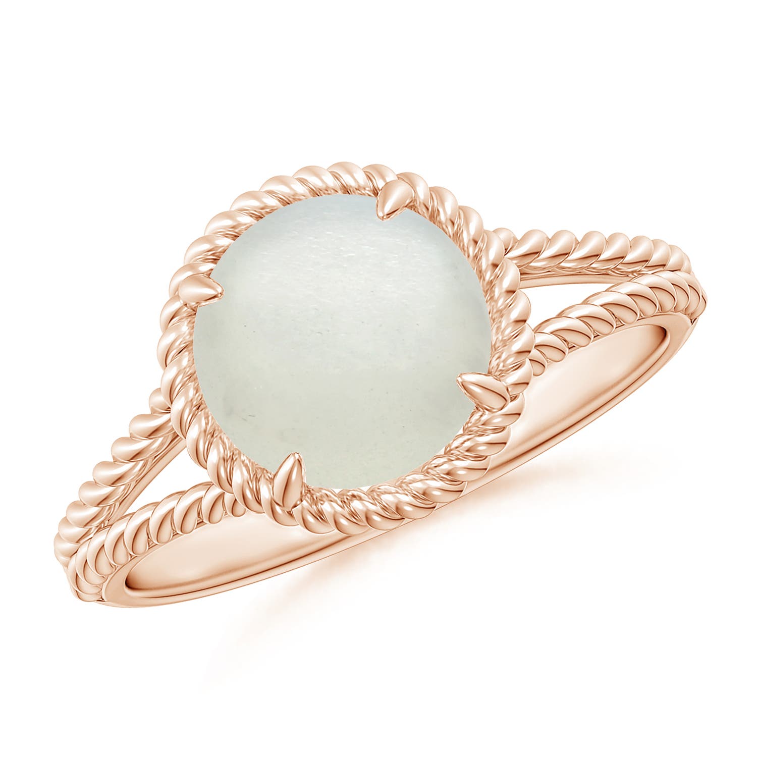 AA - Moonstone / 1.9 CT / 14 KT Rose Gold