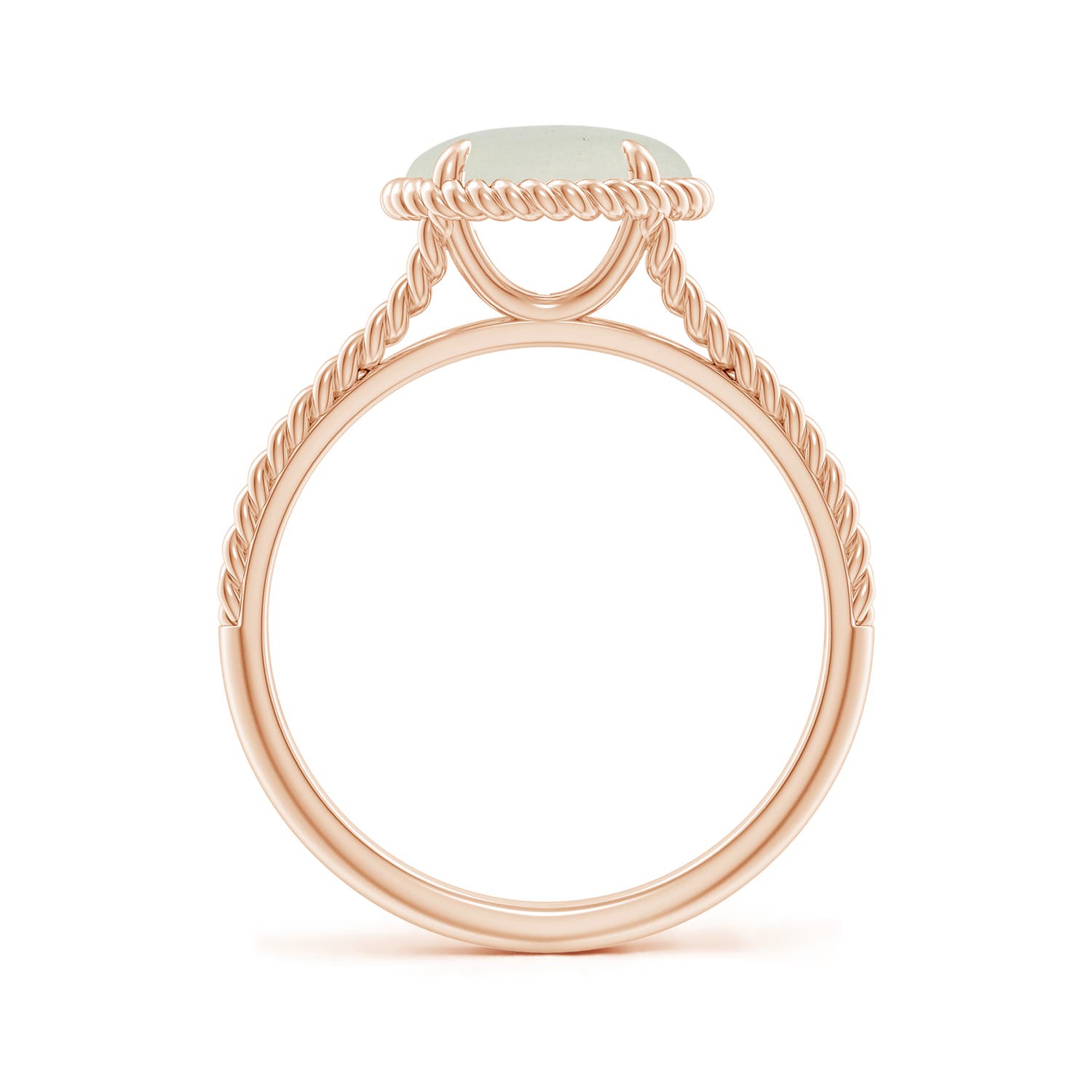 AA - Moonstone / 1.9 CT / 14 KT Rose Gold