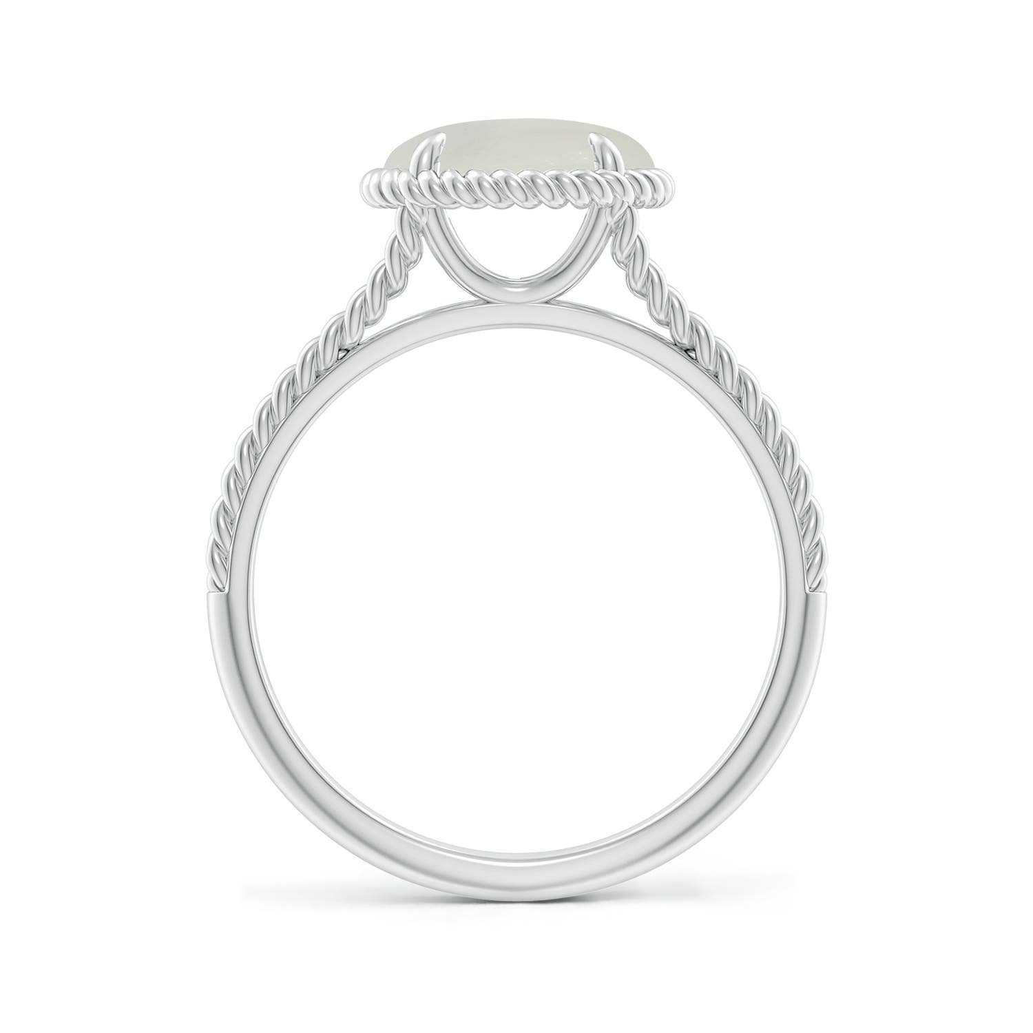 AAA - Moonstone / 1.9 CT / 14 KT White Gold