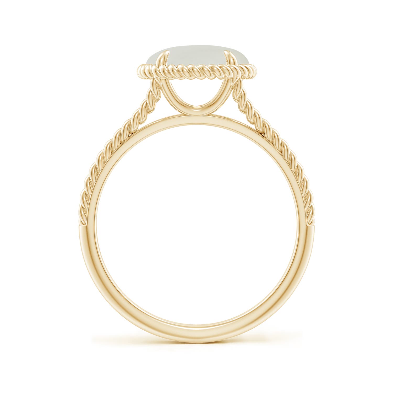 AAAA - Moonstone / 1.9 CT / 14 KT Yellow Gold