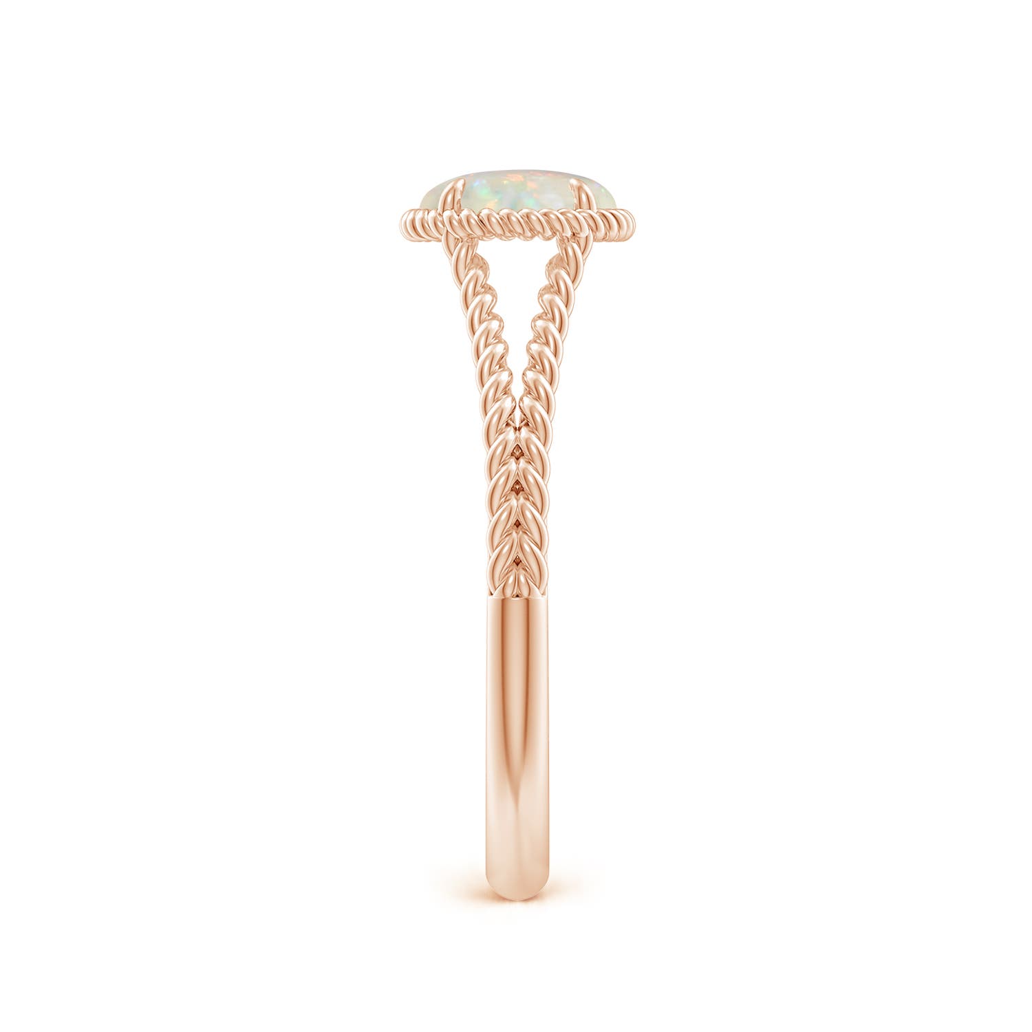 AAA - Opal / 0.5 CT / 14 KT Rose Gold