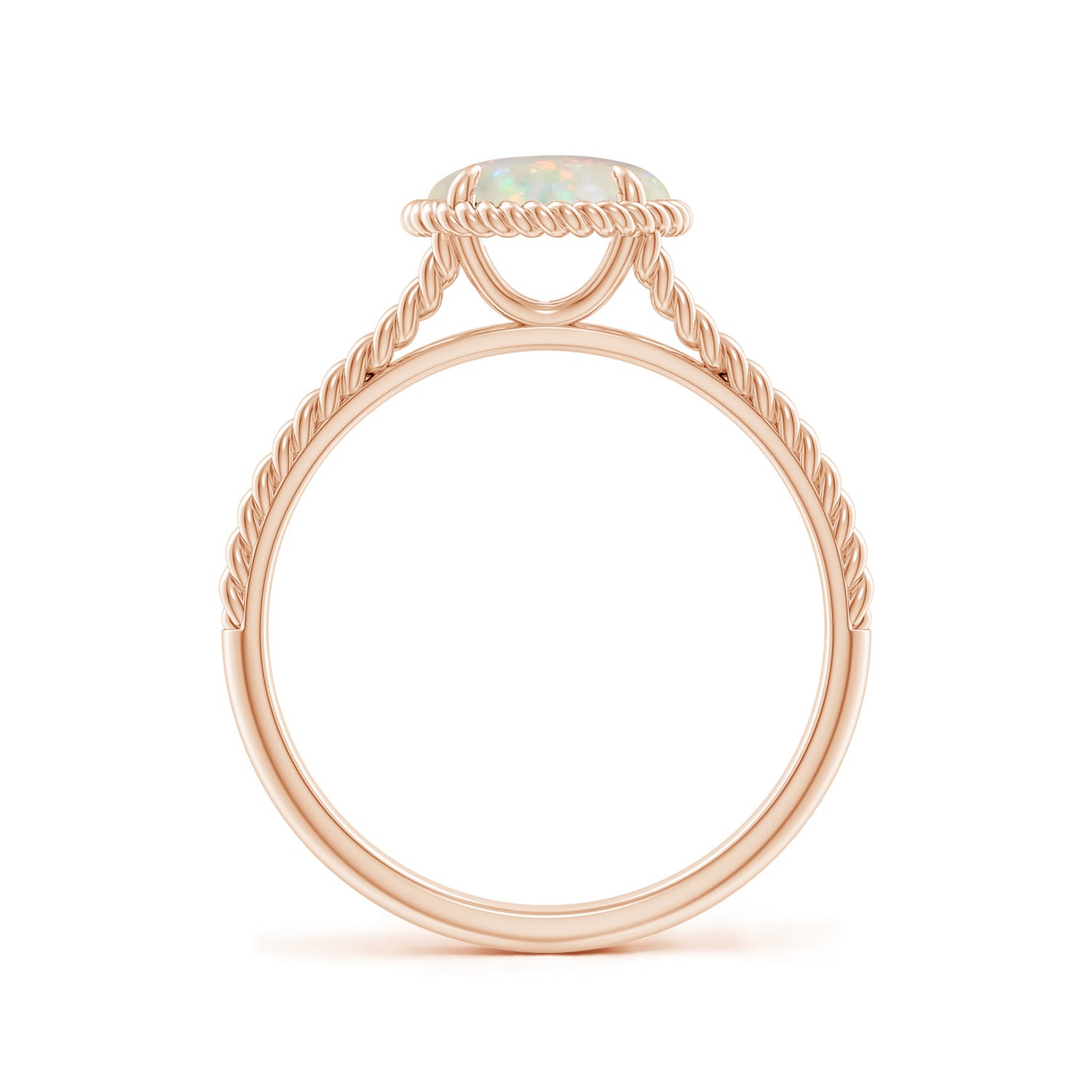 AAA - Opal / 0.75 CT / 14 KT Rose Gold