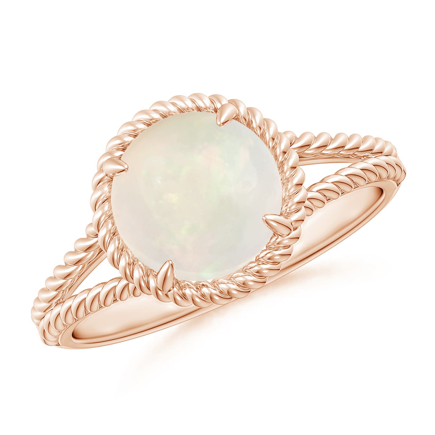 A - Opal / 1.15 CT / 14 KT Rose Gold