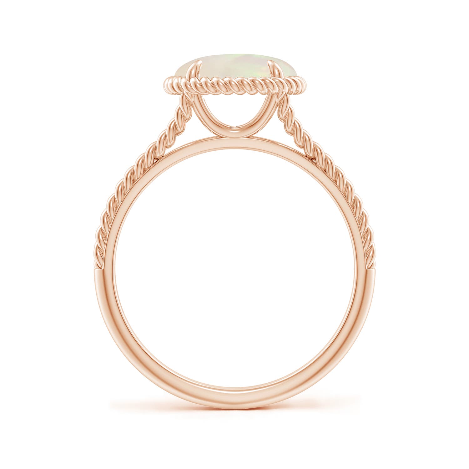 A - Opal / 1.15 CT / 14 KT Rose Gold