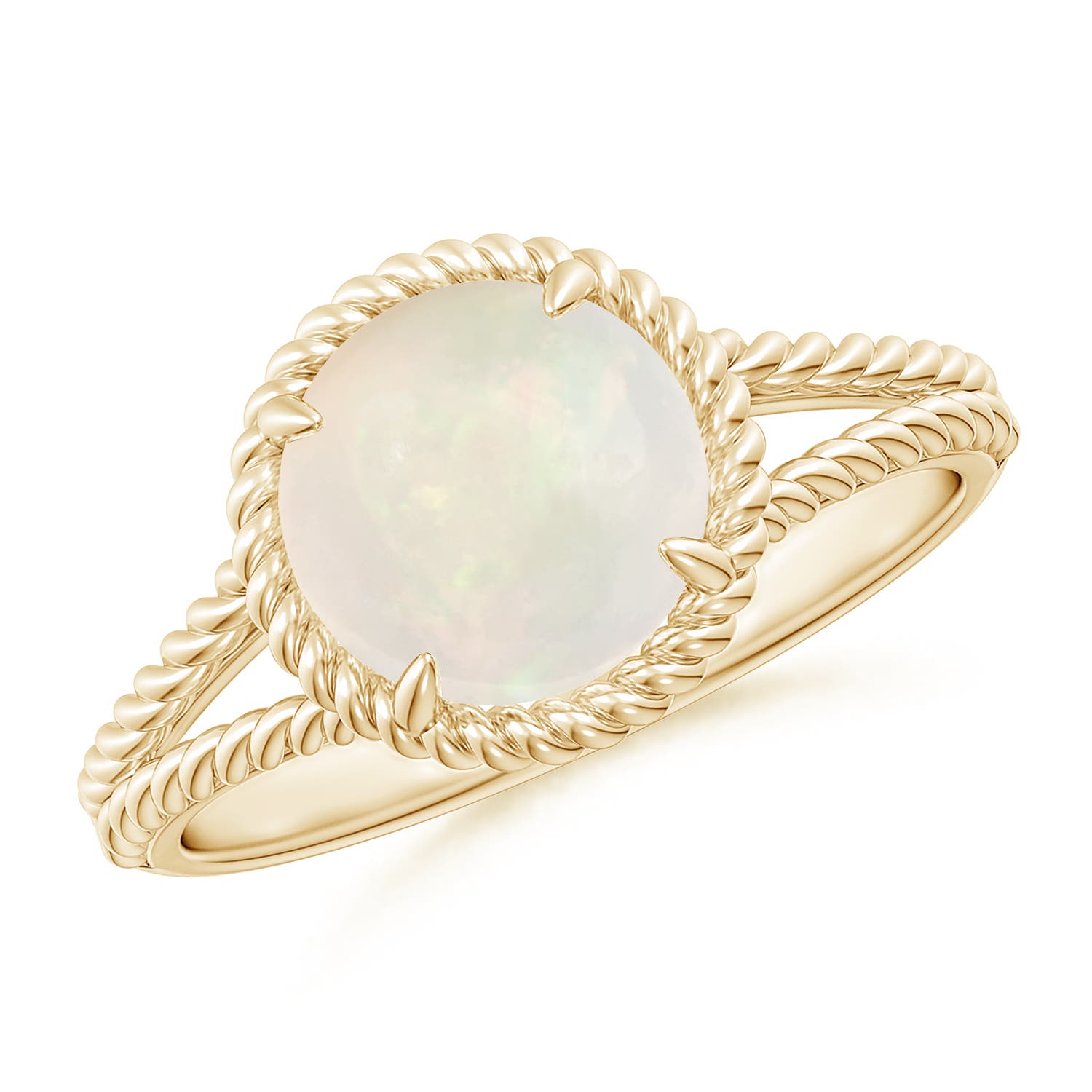 A - Opal / 1.15 CT / 14 KT Yellow Gold