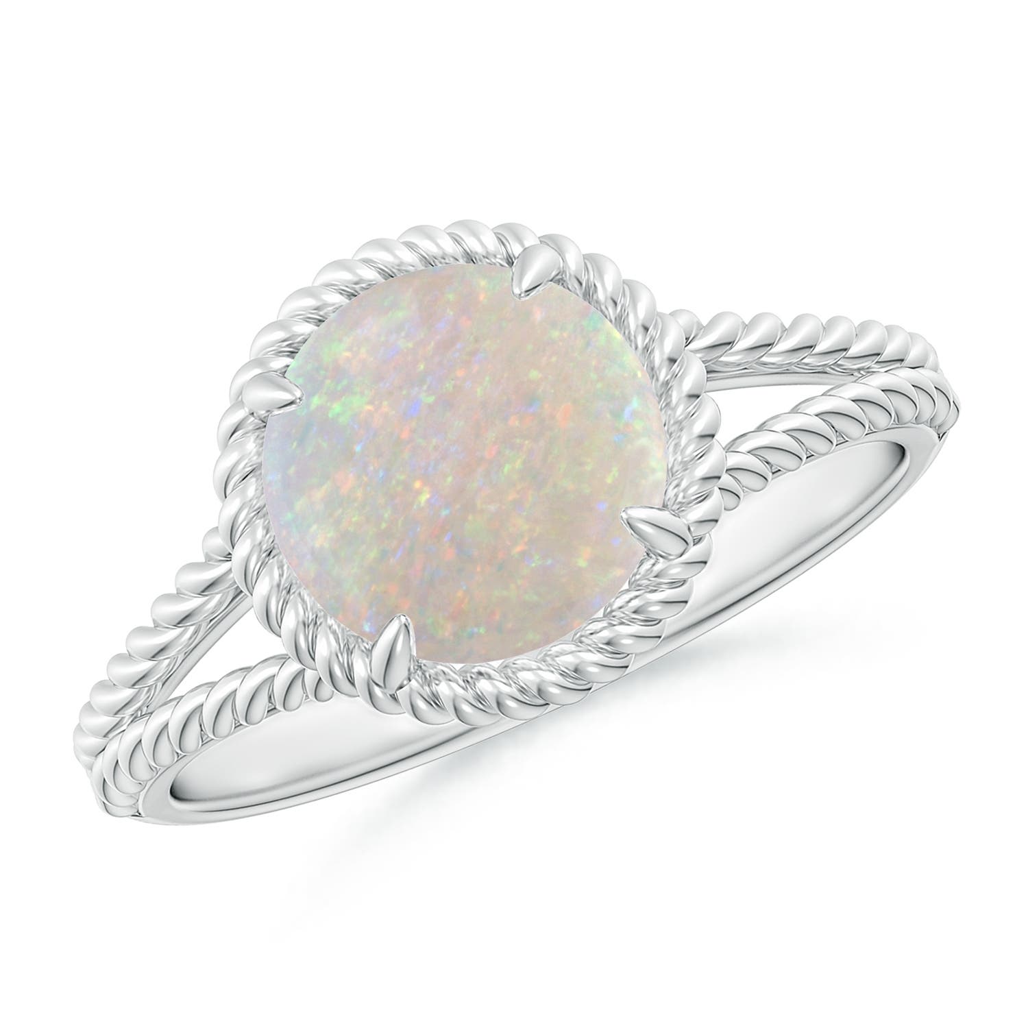 AA - Opal / 1.15 CT / 14 KT White Gold