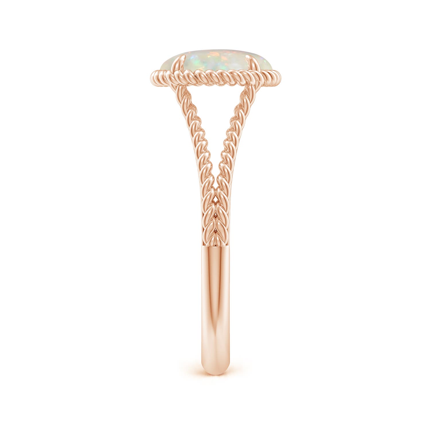 AAA - Opal / 1.15 CT / 14 KT Rose Gold