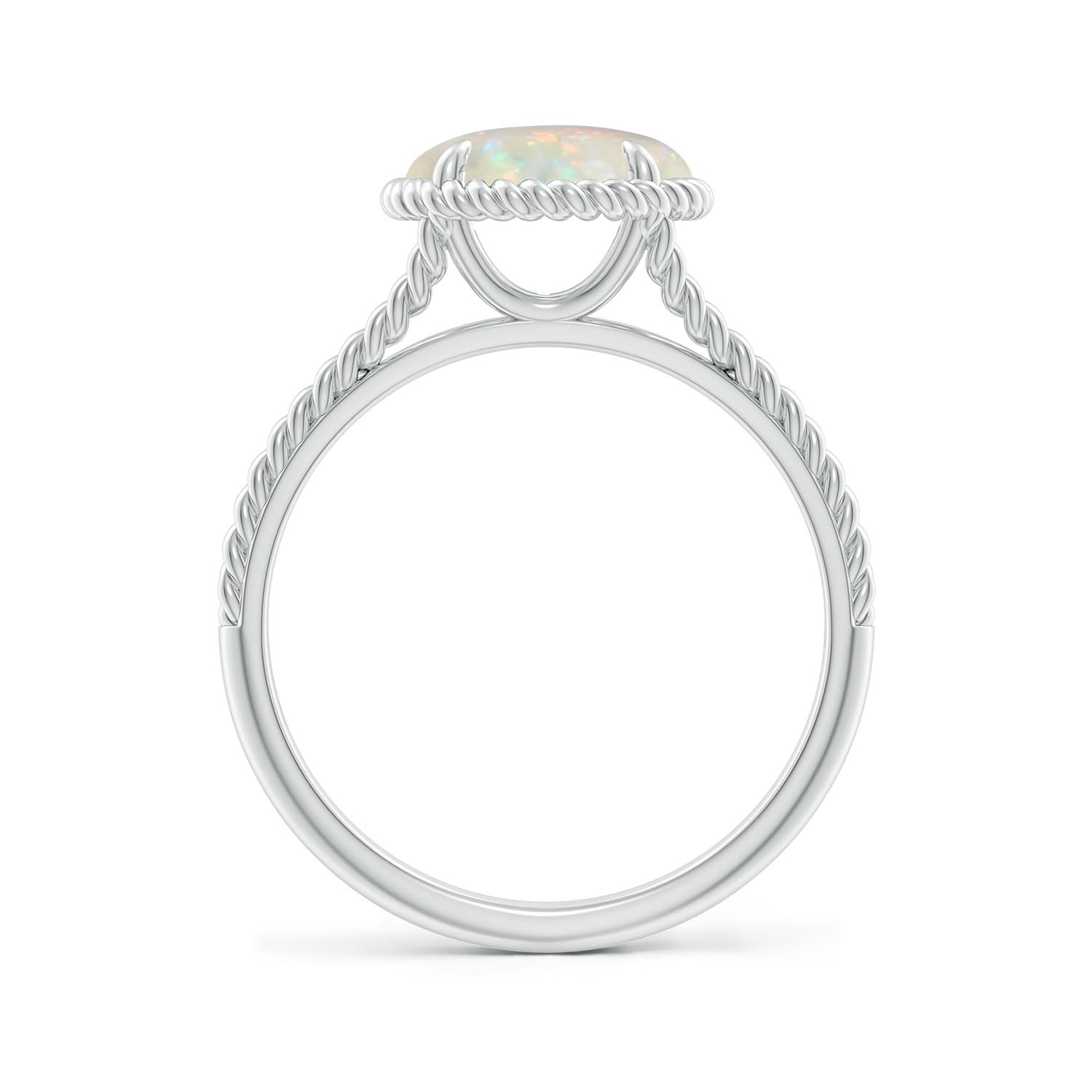 AAA - Opal / 1.15 CT / 14 KT White Gold