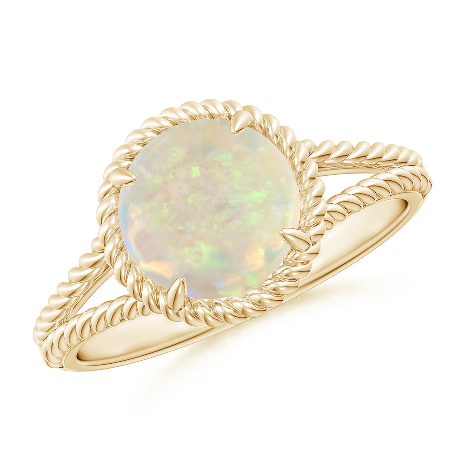 AAA - Opal / 1.15 CT / 14 KT Yellow Gold