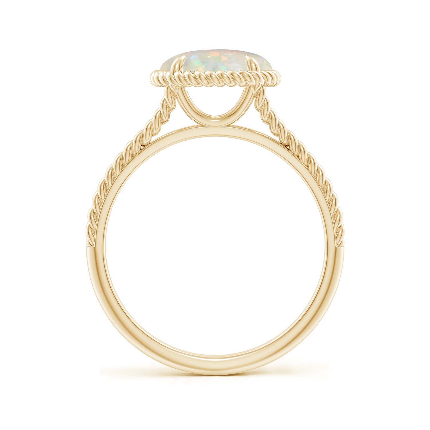 AAA - Opal / 1.15 CT / 14 KT Yellow Gold