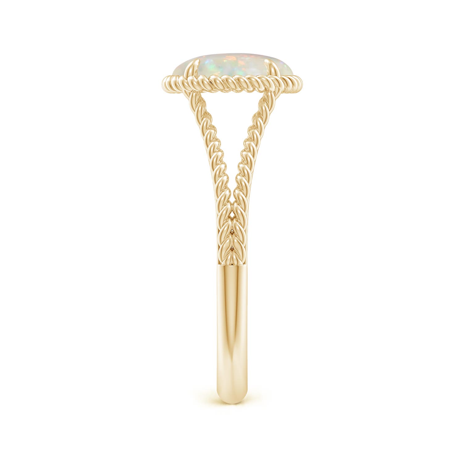 AAA - Opal / 1.15 CT / 14 KT Yellow Gold