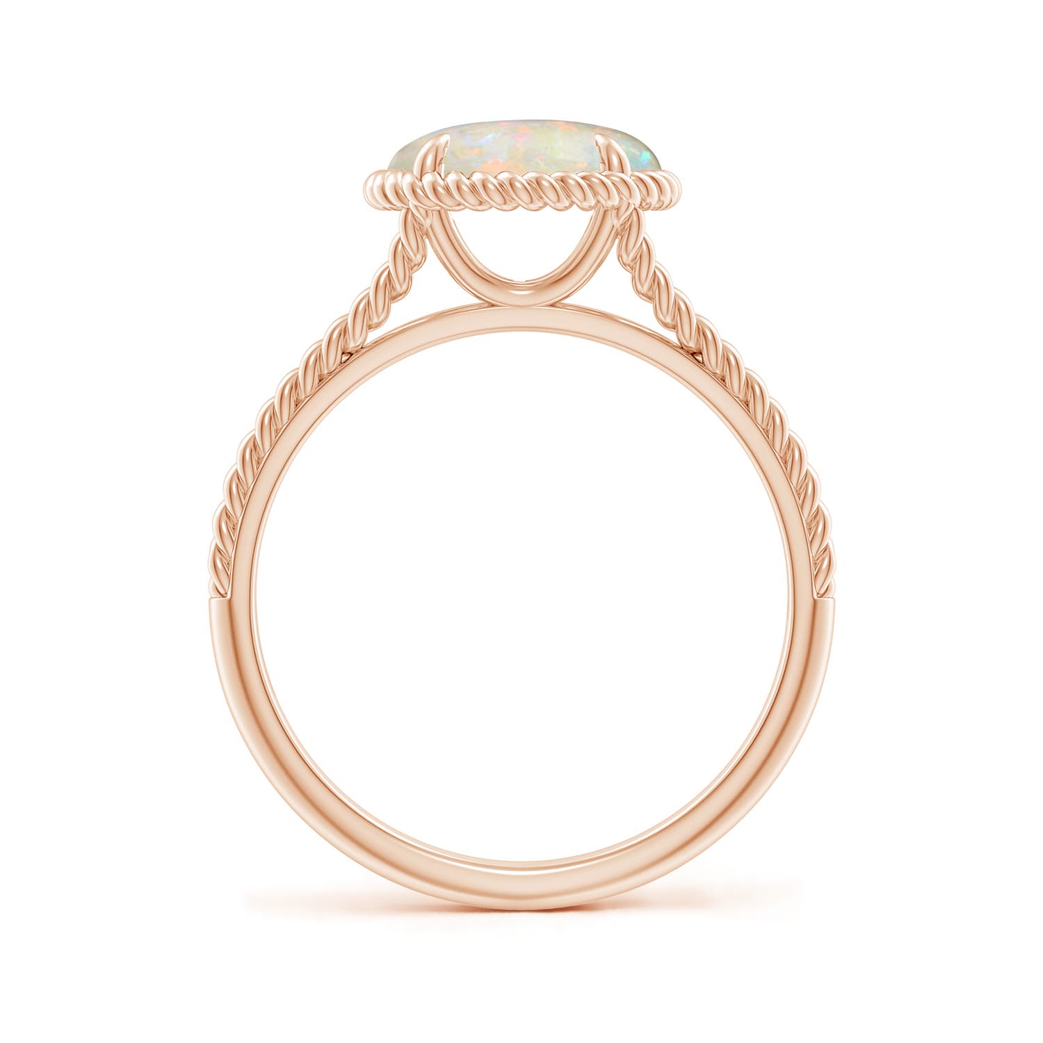 AAAA - Opal / 1.15 CT / 14 KT Rose Gold