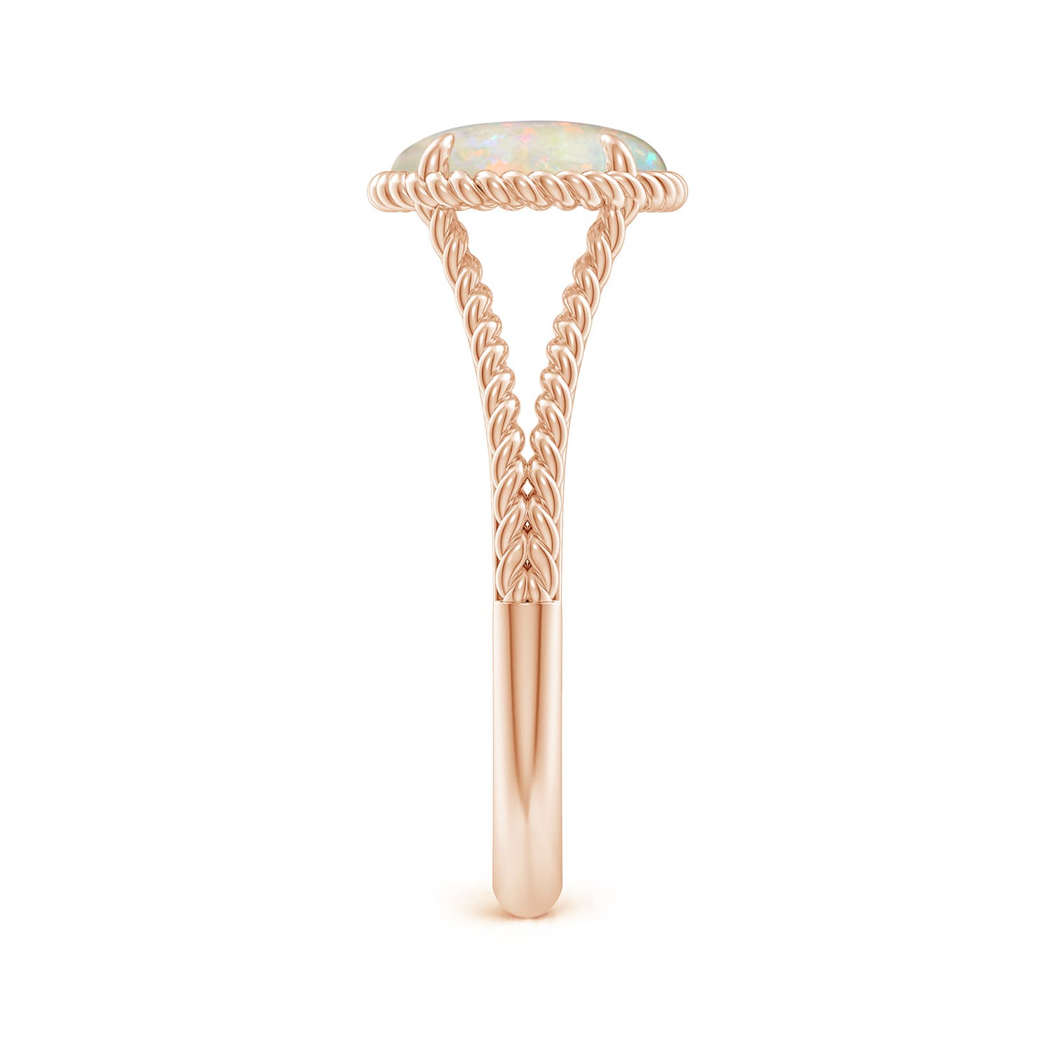 AAAA - Opal / 1.15 CT / 14 KT Rose Gold