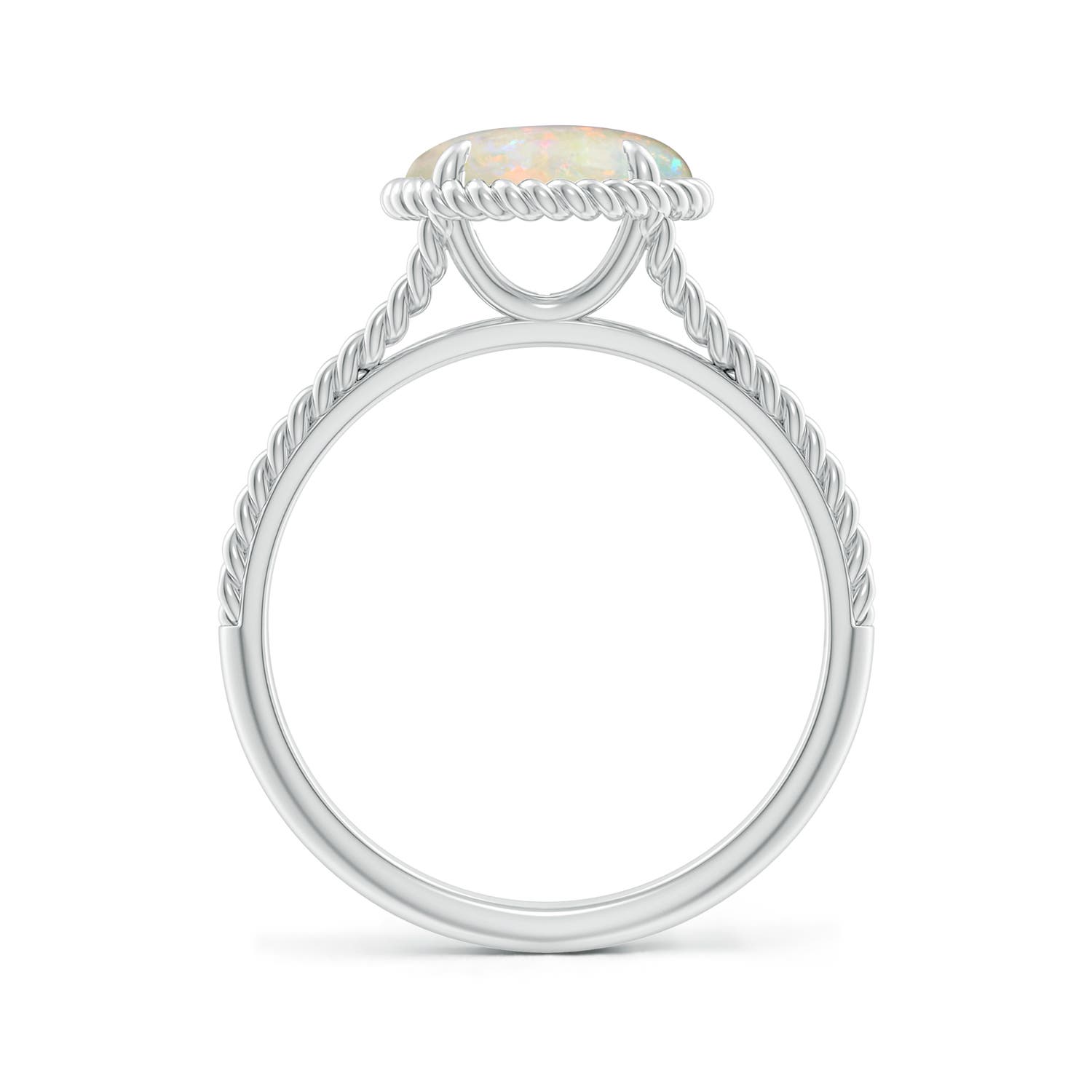 AAAA - Opal / 1.15 CT / 14 KT White Gold