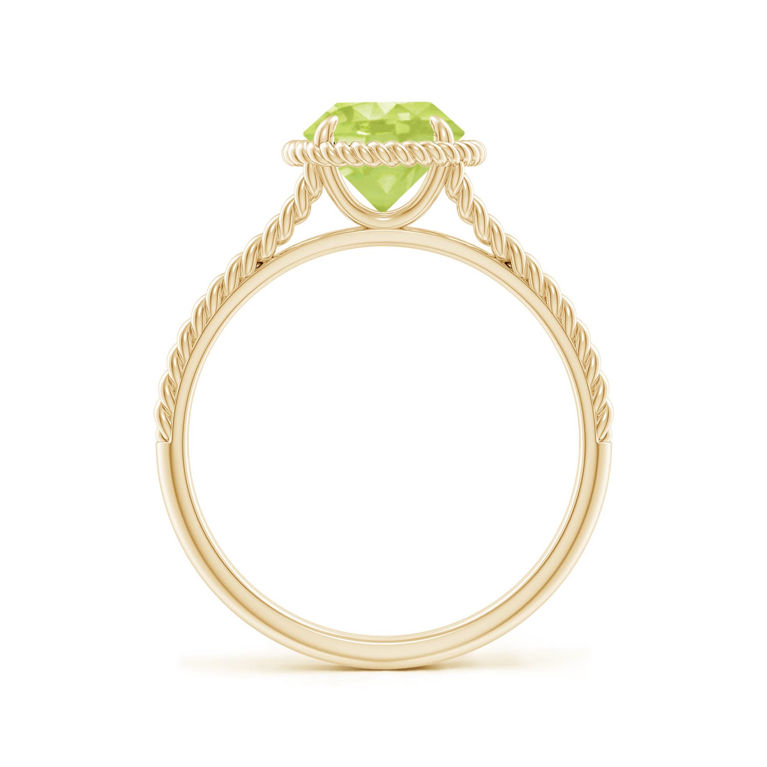 A - Peridot / 1.4 CT / 14 KT Yellow Gold