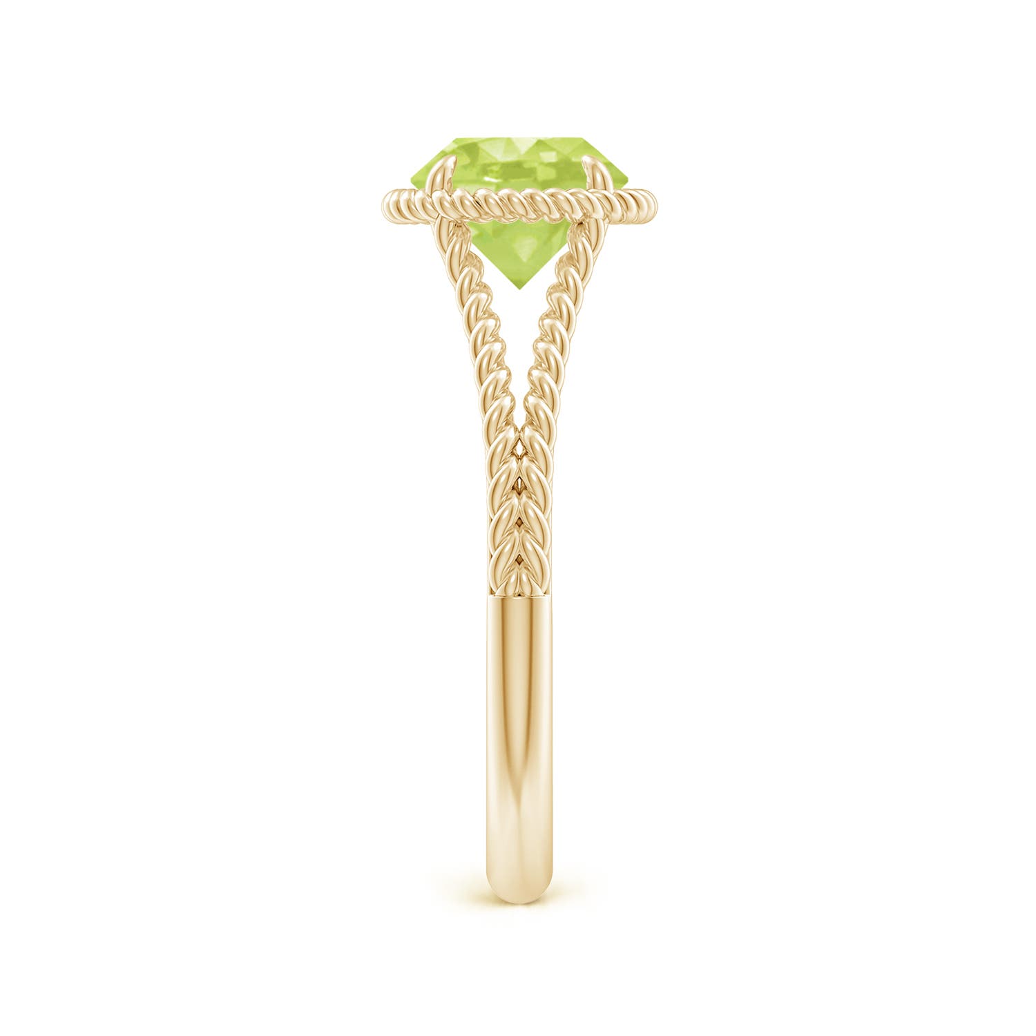 A - Peridot / 1.4 CT / 14 KT Yellow Gold