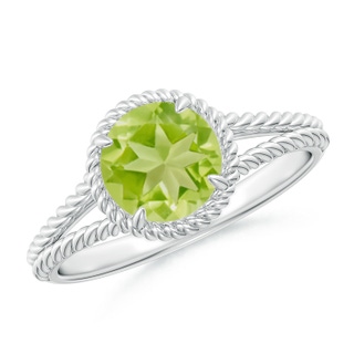 Round AA Peridot