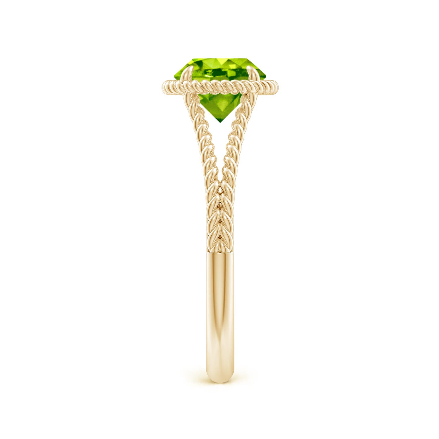 AAA - Peridot / 1.4 CT / 14 KT Yellow Gold