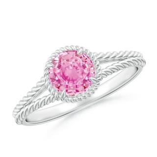 Round A Pink Sapphire