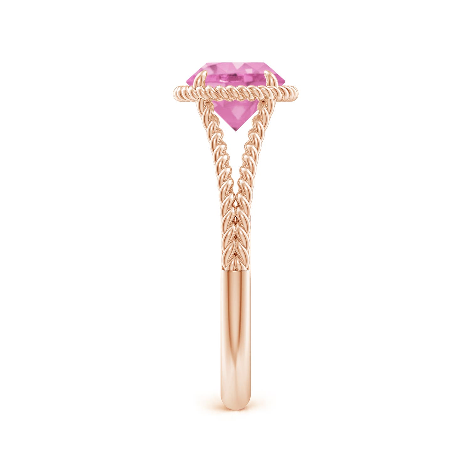 A - Pink Sapphire / 1.6 CT / 14 KT Rose Gold