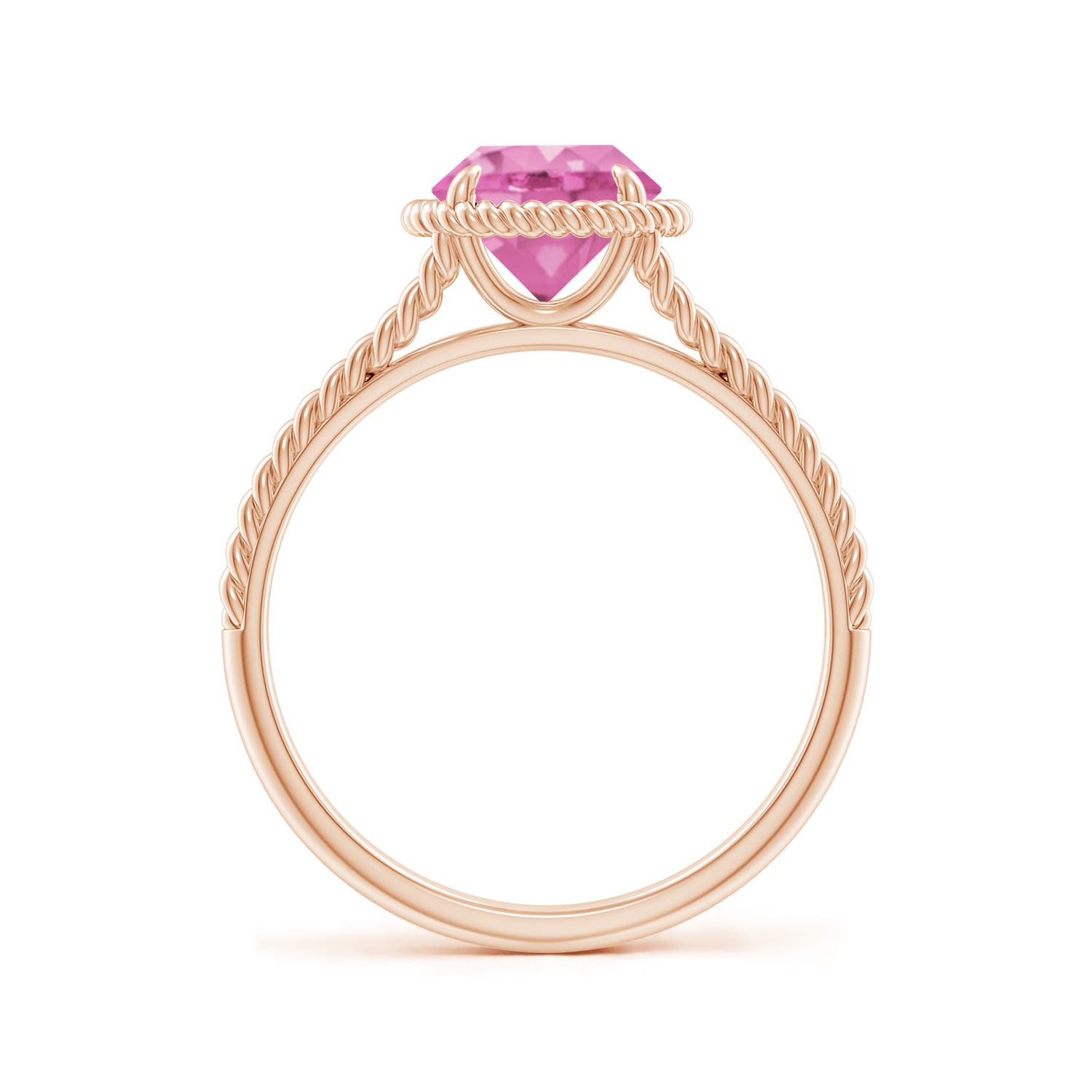 AA - Pink Sapphire / 1.6 CT / 14 KT Rose Gold