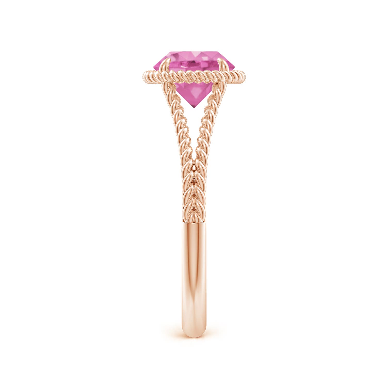 AA - Pink Sapphire / 1.6 CT / 14 KT Rose Gold