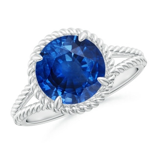 Round AAA Blue Sapphire