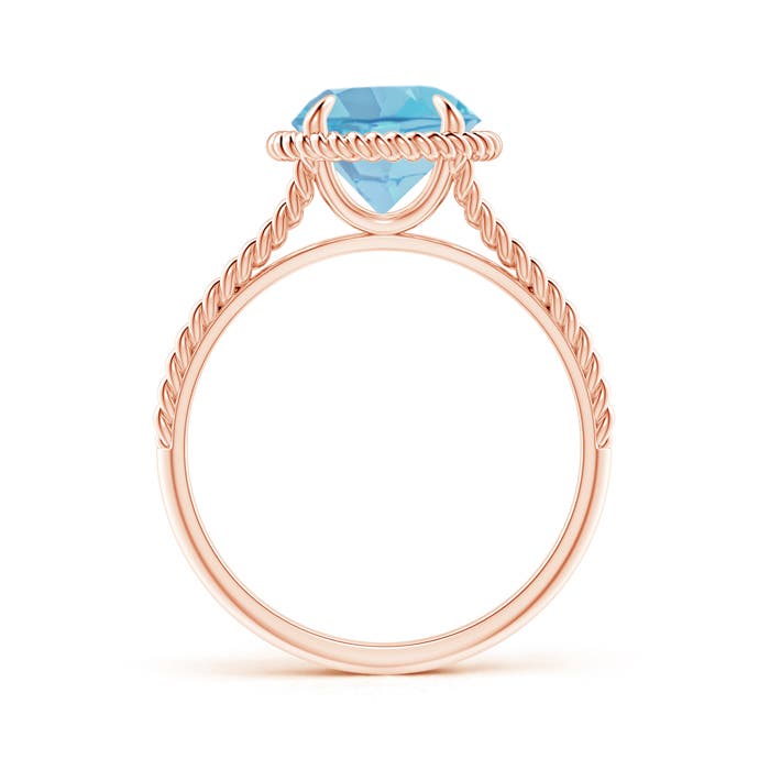 A - Swiss Blue Topaz / 2.35 CT / 14 KT Rose Gold