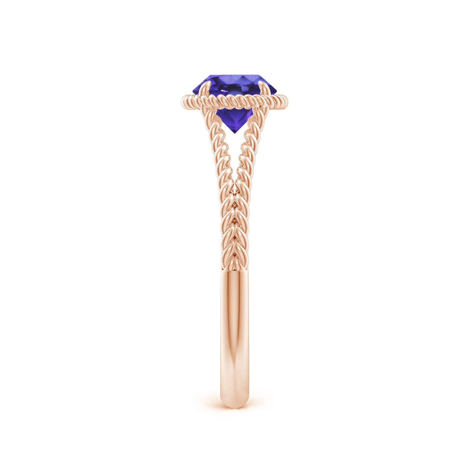 AA - Tanzanite / 0.9 CT / 14 KT Rose Gold