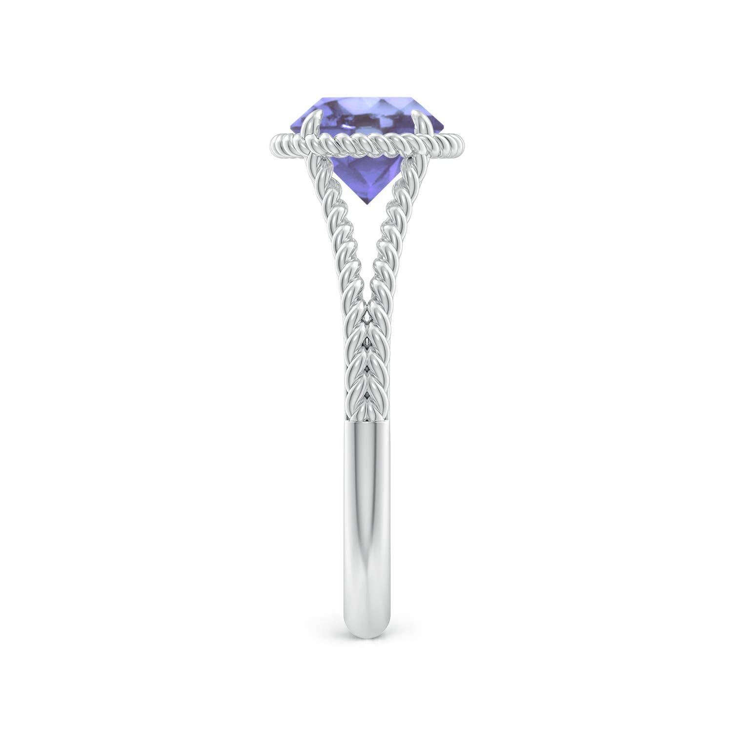 A - Tanzanite / 1.45 CT / 14 KT White Gold