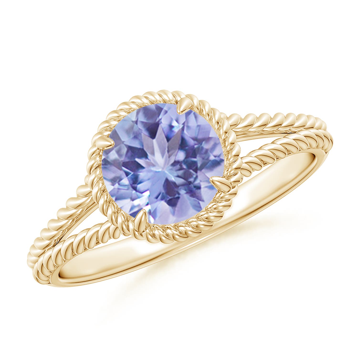 A - Tanzanite / 1.45 CT / 14 KT Yellow Gold