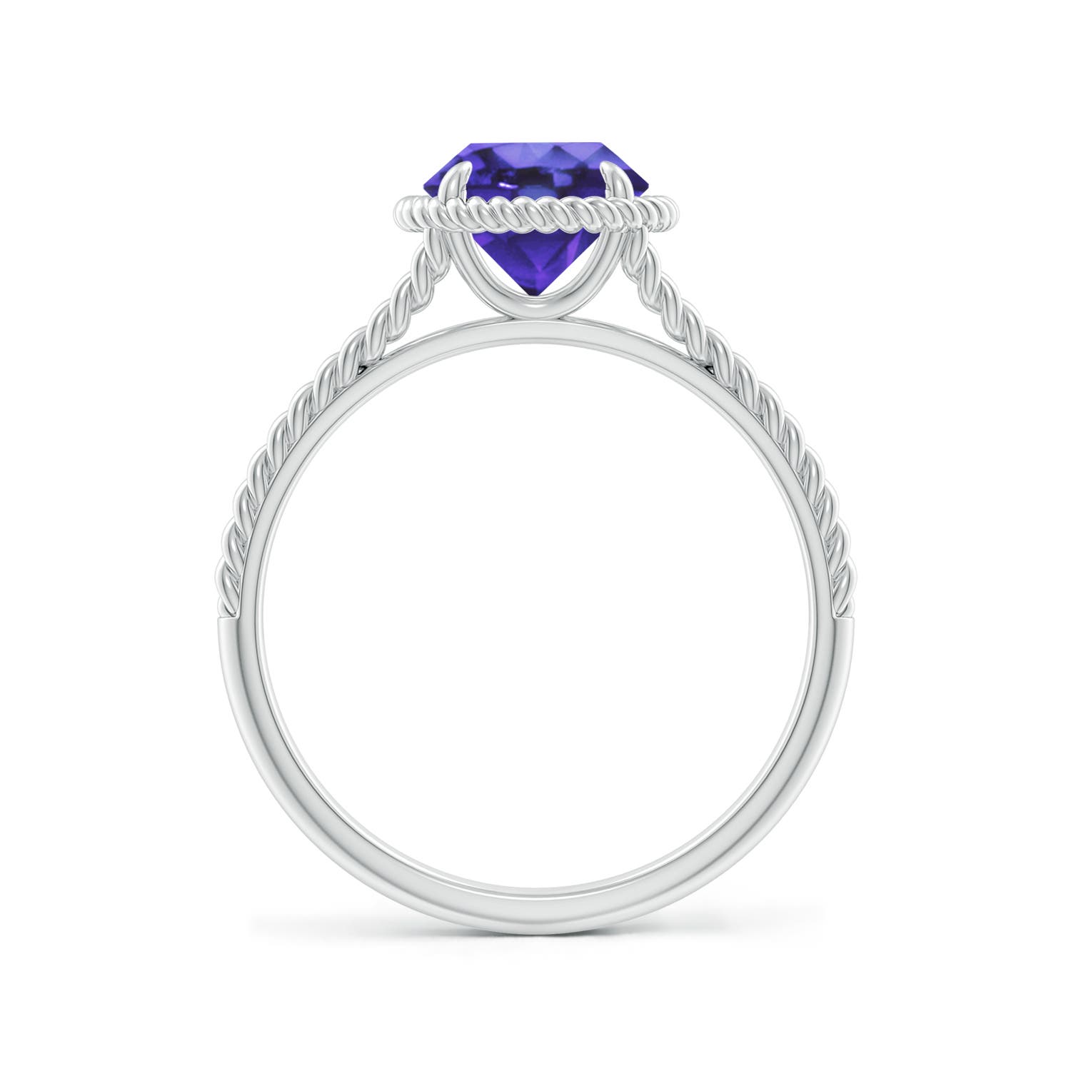 AA - Tanzanite / 1.45 CT / 14 KT White Gold