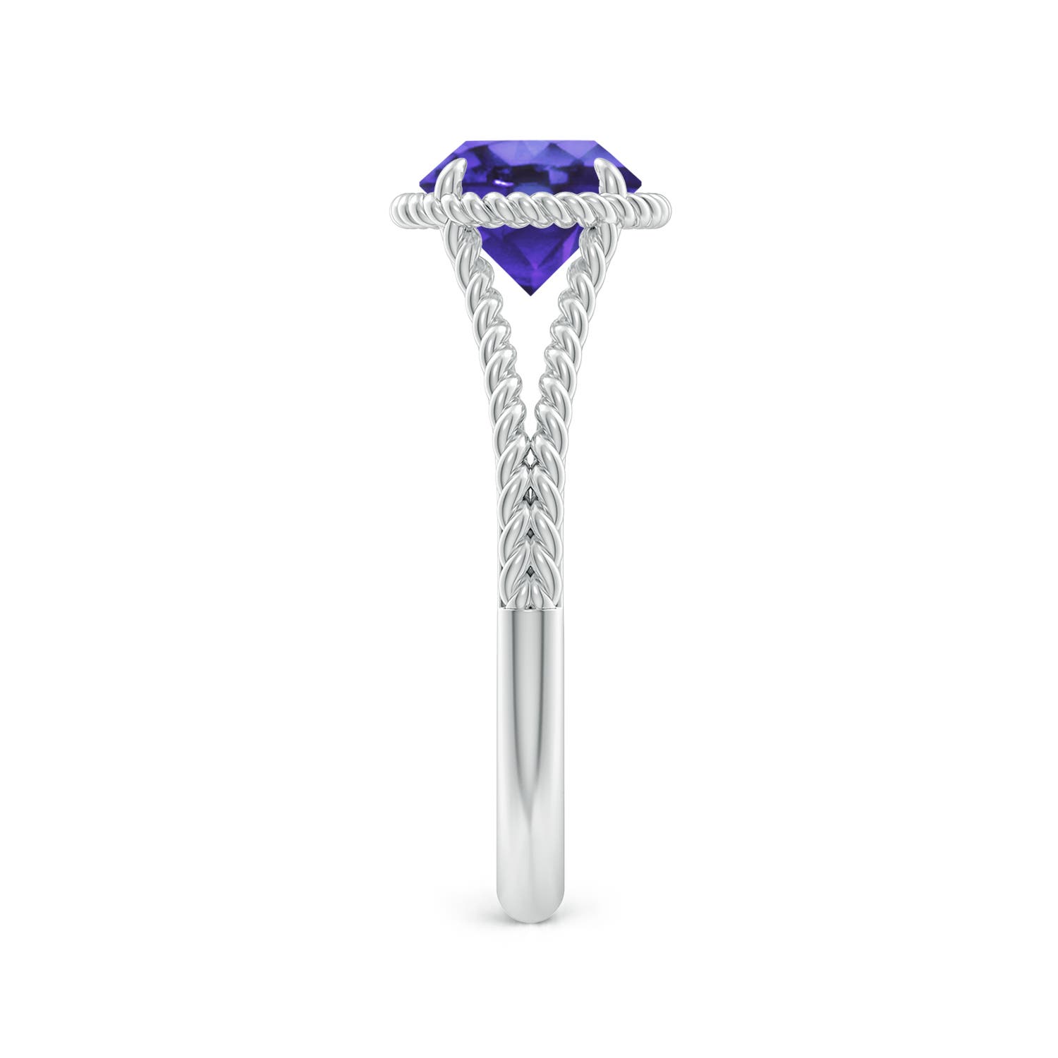 AA - Tanzanite / 1.45 CT / 14 KT White Gold