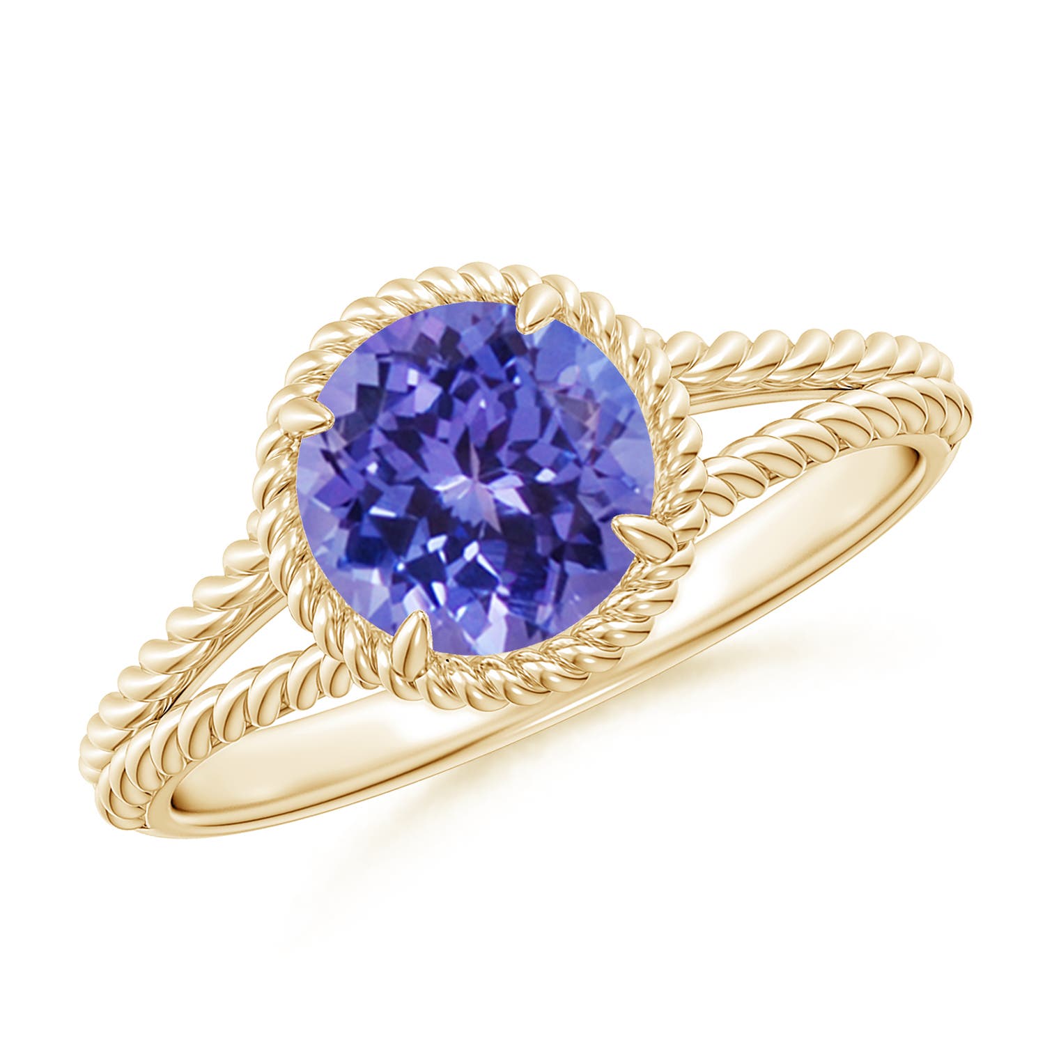 AA - Tanzanite / 1.45 CT / 14 KT Yellow Gold