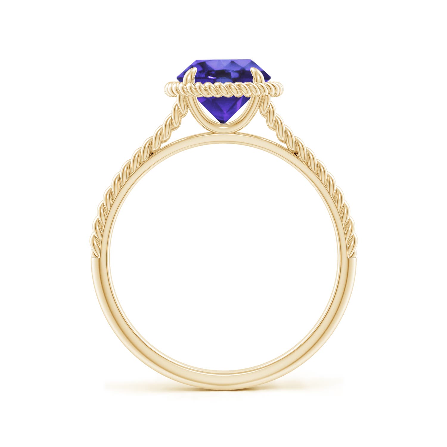 AA - Tanzanite / 1.45 CT / 14 KT Yellow Gold