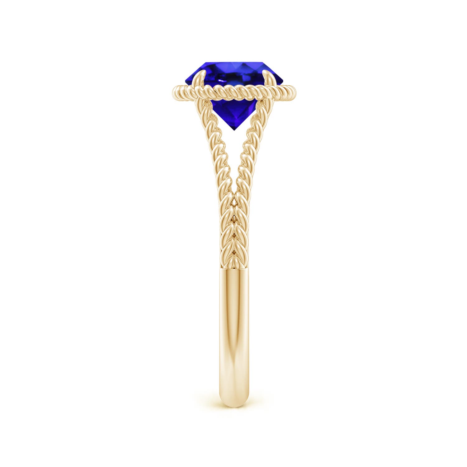 AAA - Tanzanite / 1.45 CT / 14 KT Yellow Gold