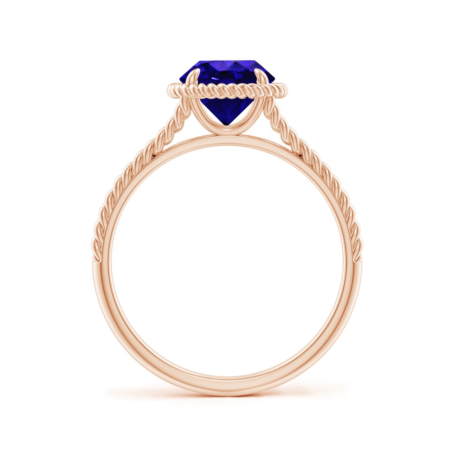 AAAA - Tanzanite / 1.45 CT / 14 KT Rose Gold