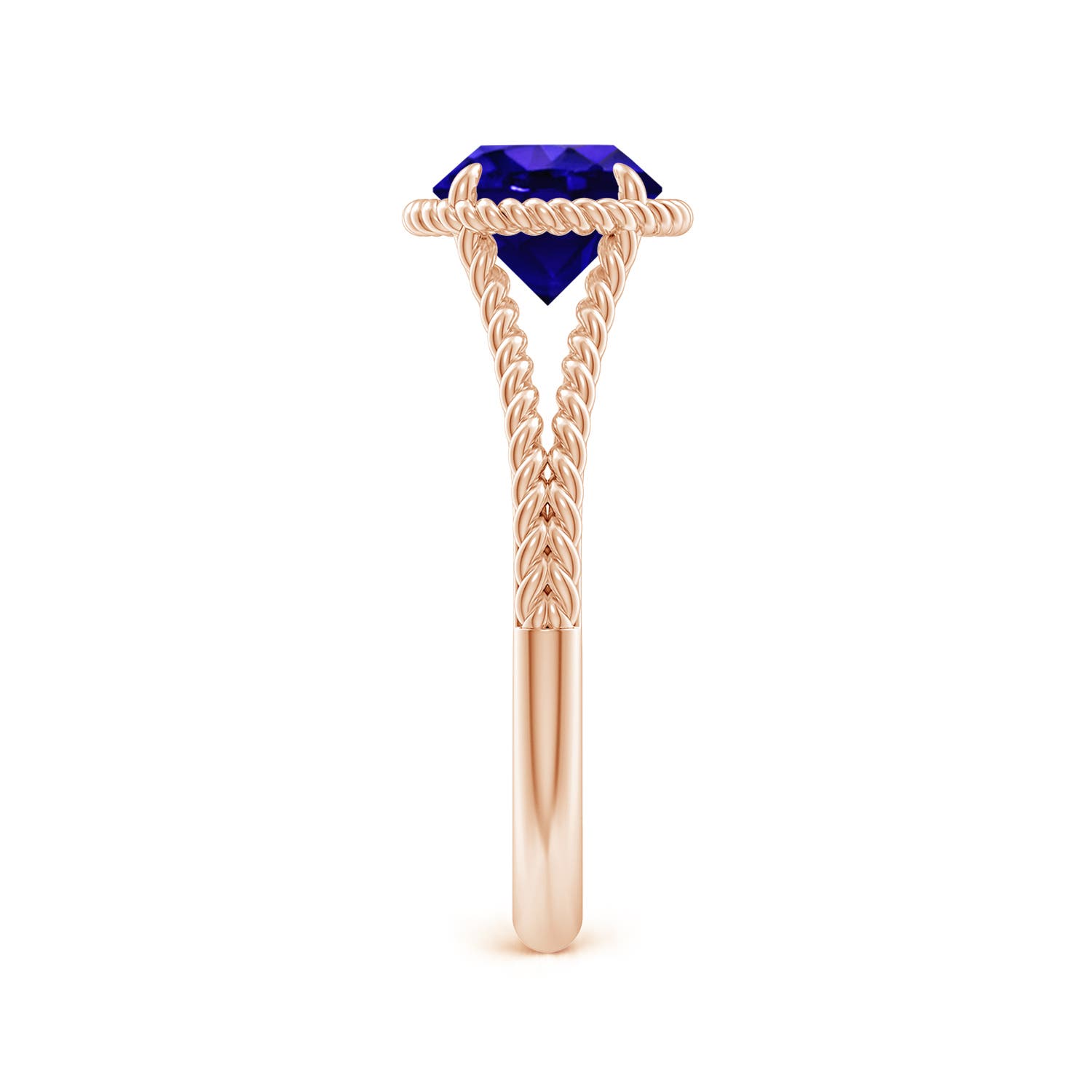 AAAA - Tanzanite / 1.45 CT / 14 KT Rose Gold