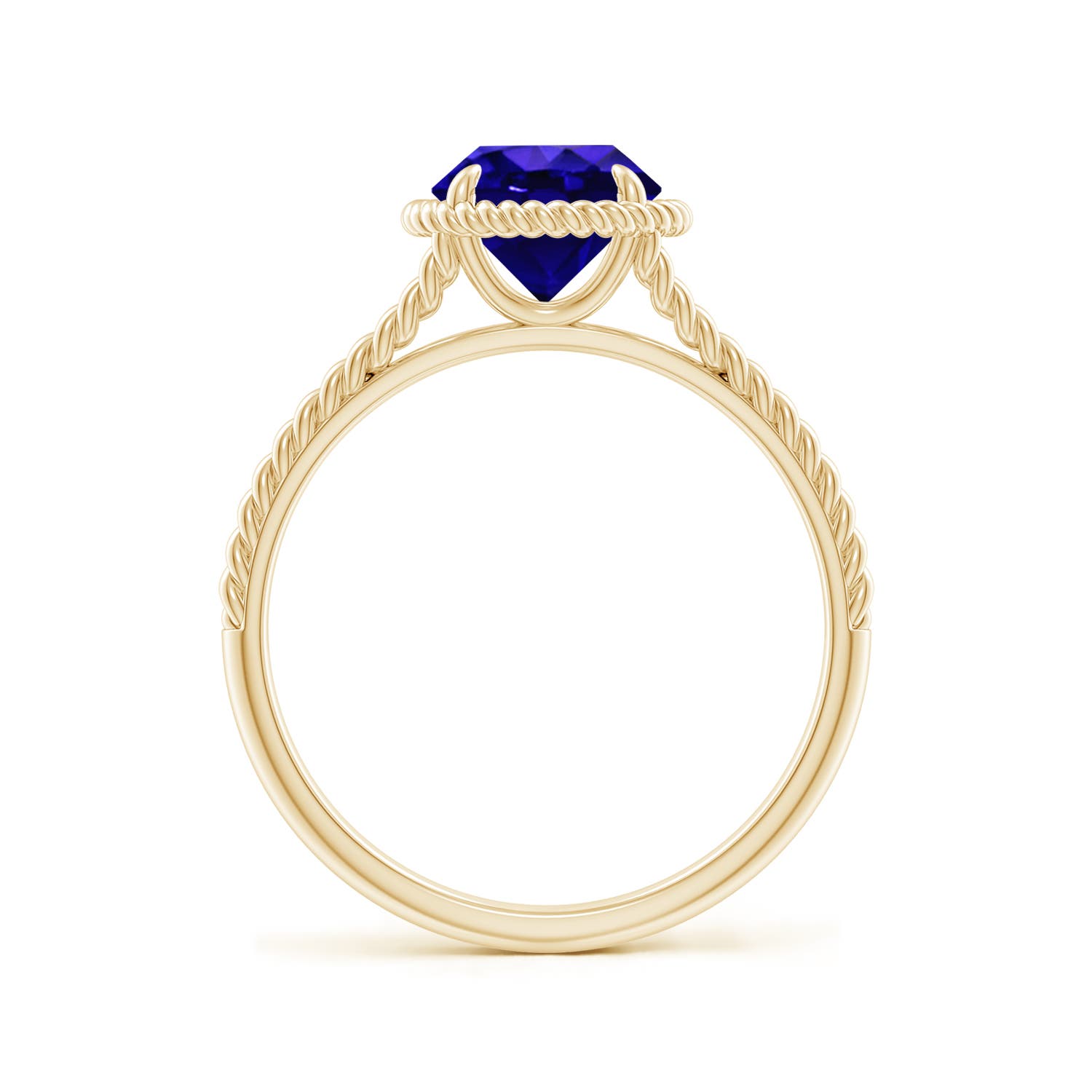 AAAA - Tanzanite / 1.45 CT / 14 KT Yellow Gold