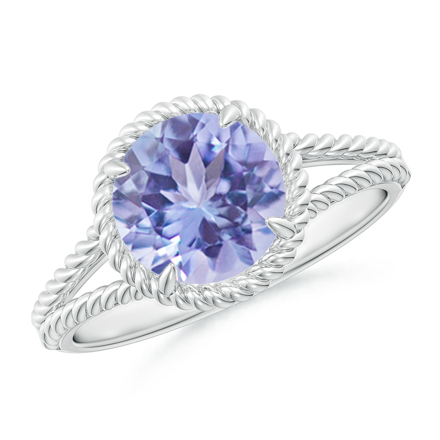 A - Tanzanite / 1.8 CT / 14 KT White Gold